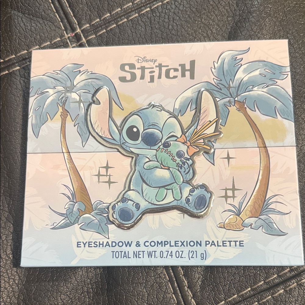 Disney Stitch Blue and Tan Eyeshadow Palette